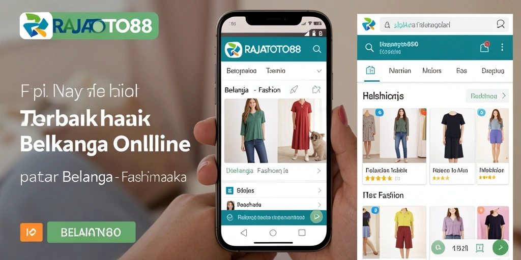 Tampilan antarmuka modern dan fungsional dari RAJATOTO88.
